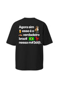 T-shirt Over Verdadeiro Brasil