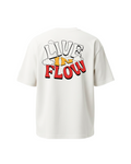 T-shirt Oversized Off White Live In