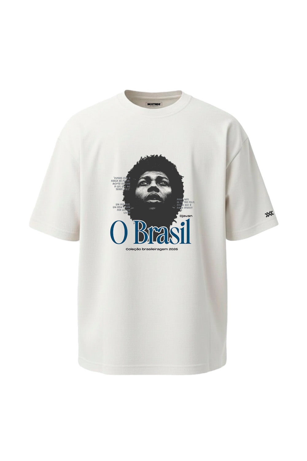 T-shirt Over Camiseta Djavan: O Brasil