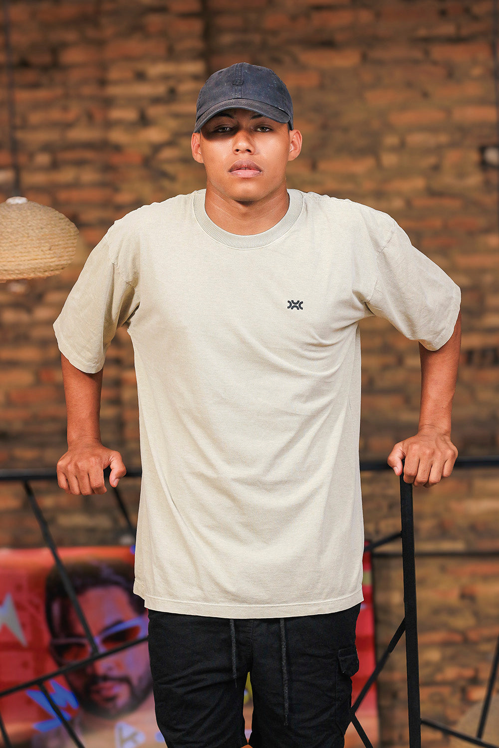 T-shirt Over Estonada Creme