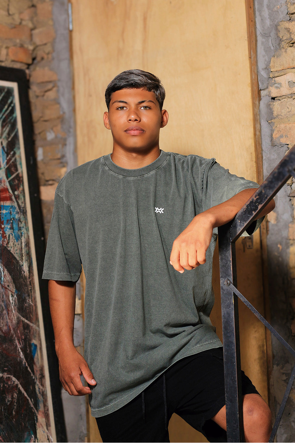 T-shirt Over Estonada Verde