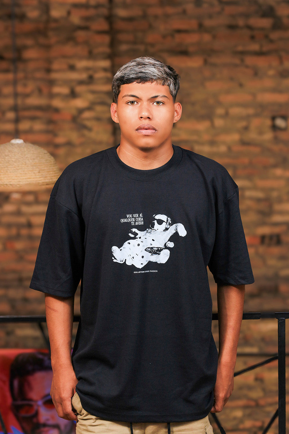 T-shirt Over Vou Ver Ali