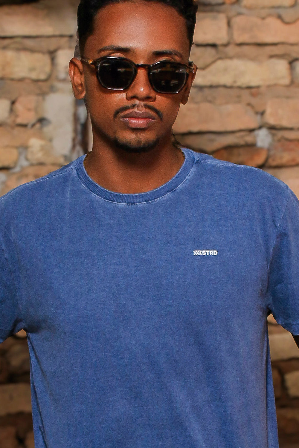 T-shirt Basic Estonada Azul