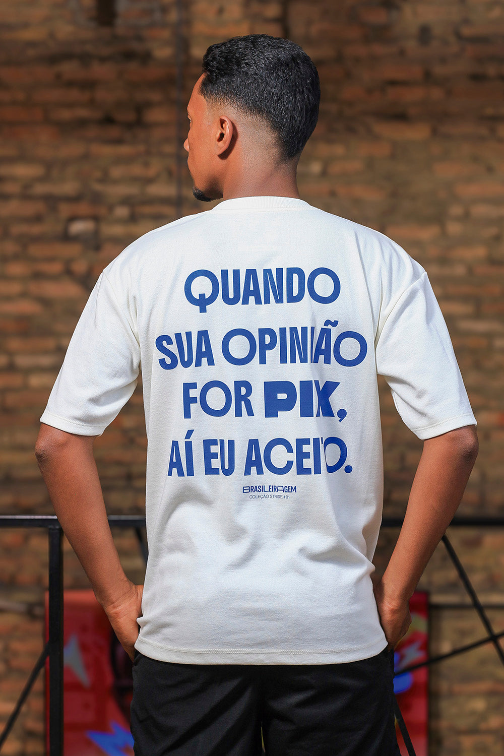 T-shirt Over Pix Opinião