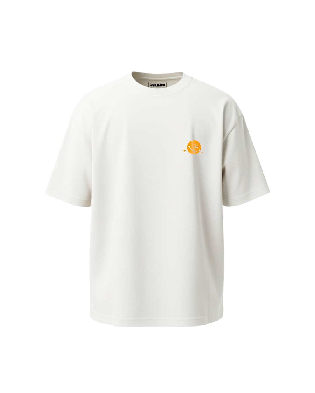 T-shirt Oversized Off White Move With