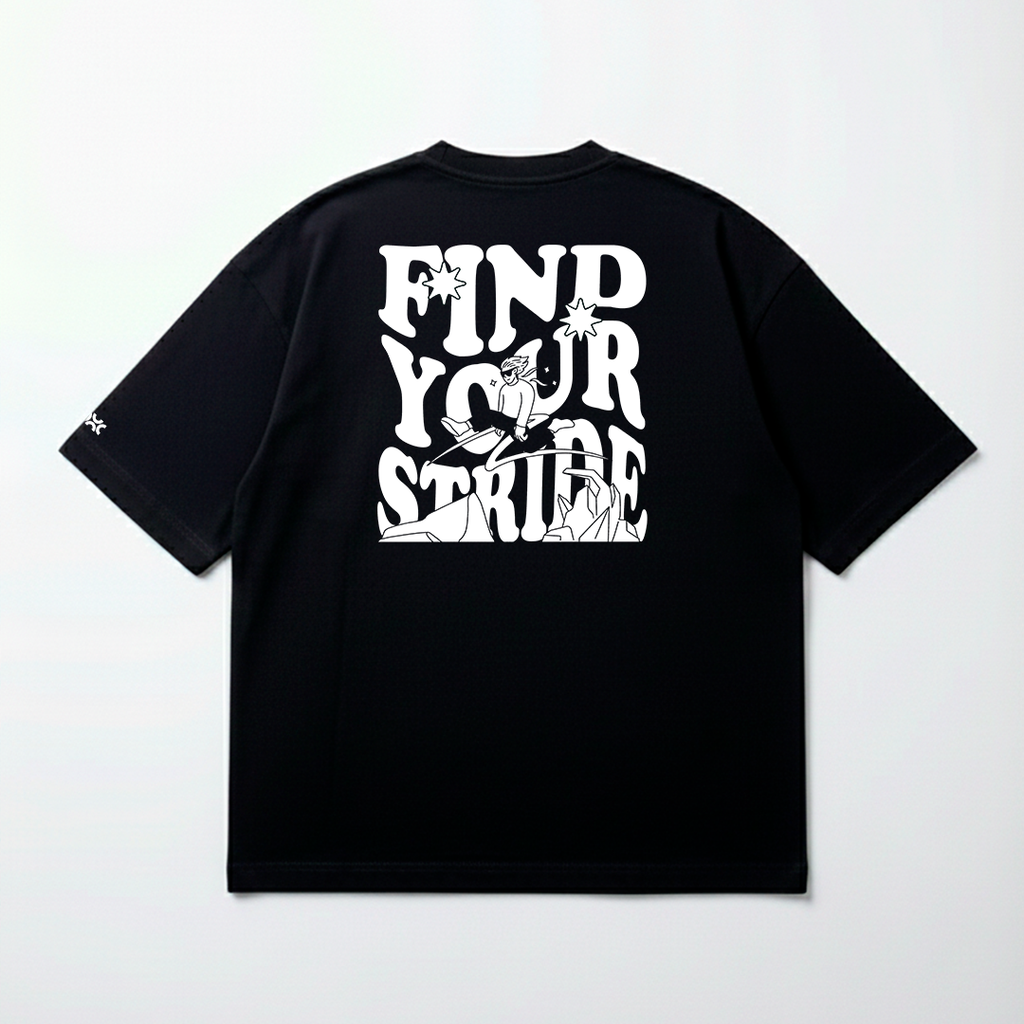 T-shirt Oversized Preta Your