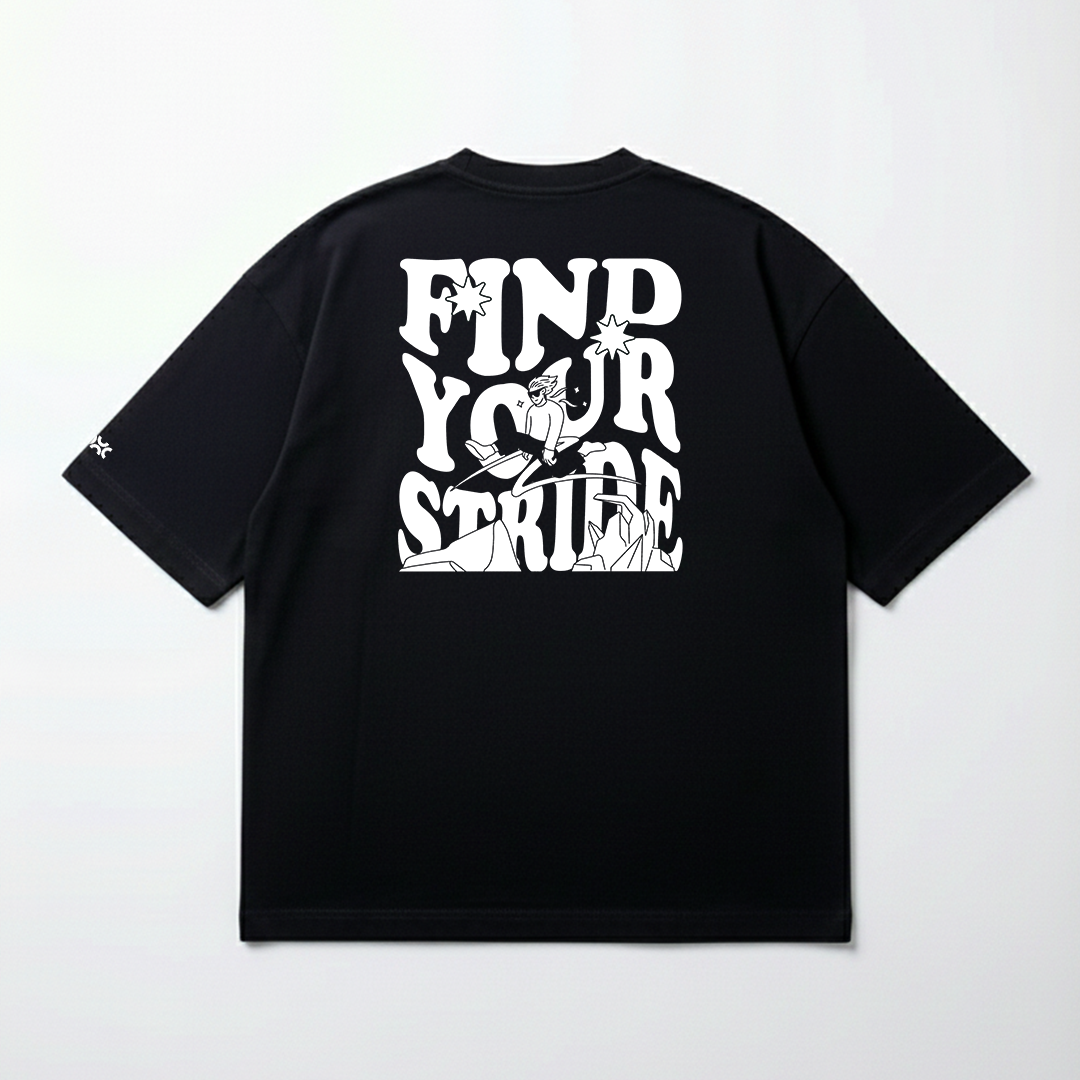 T-shirt Oversized Preta Your