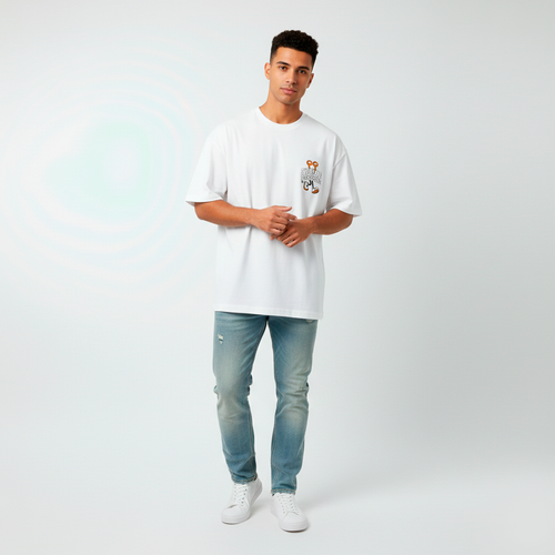 T-shirt Oversized Branca Stride