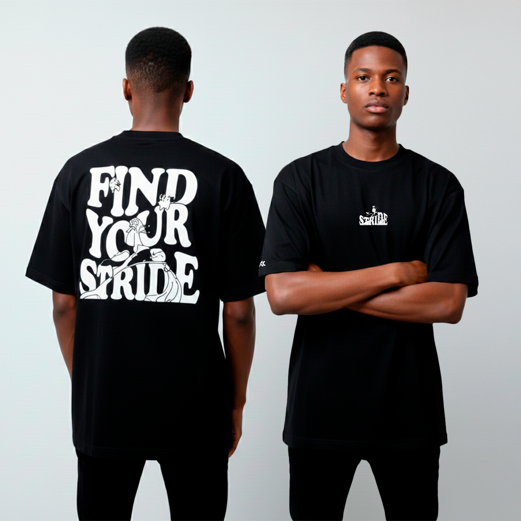 T-shirt Oversized Preta Your