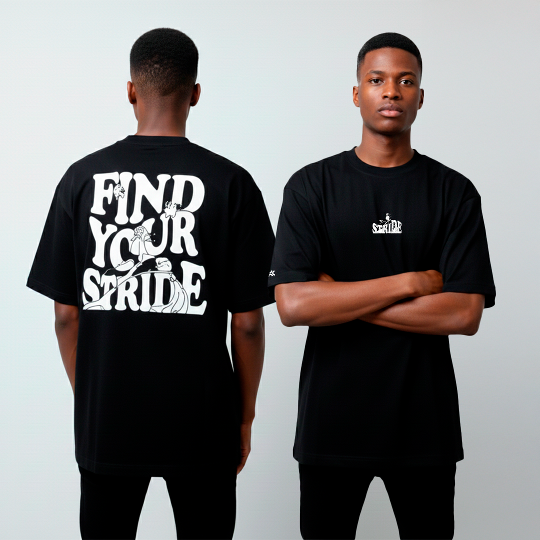 T-shirt Oversized Preta Your