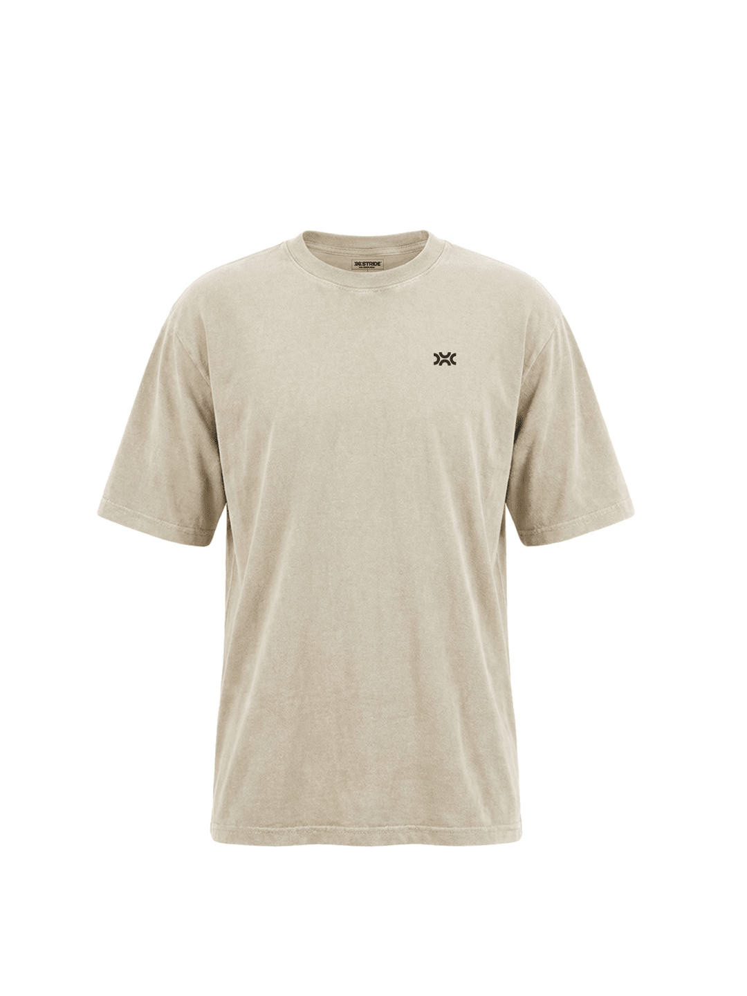Camiseta Over Estonada Creme