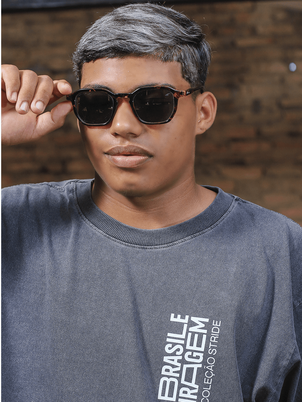 Camiseta Over Estonado Talvez Não Funcione