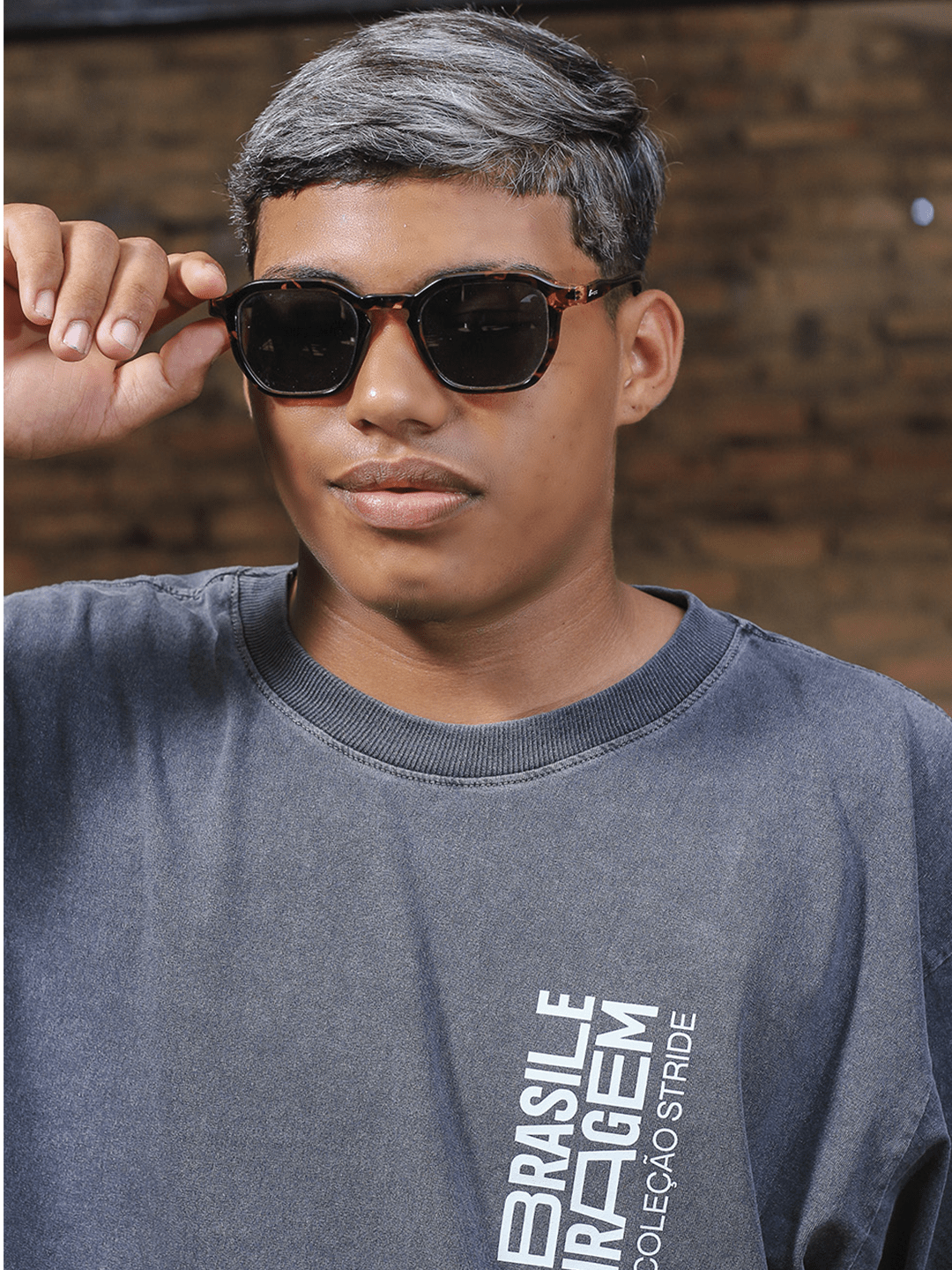 Camiseta Over Estonado Talvez Não Funcione