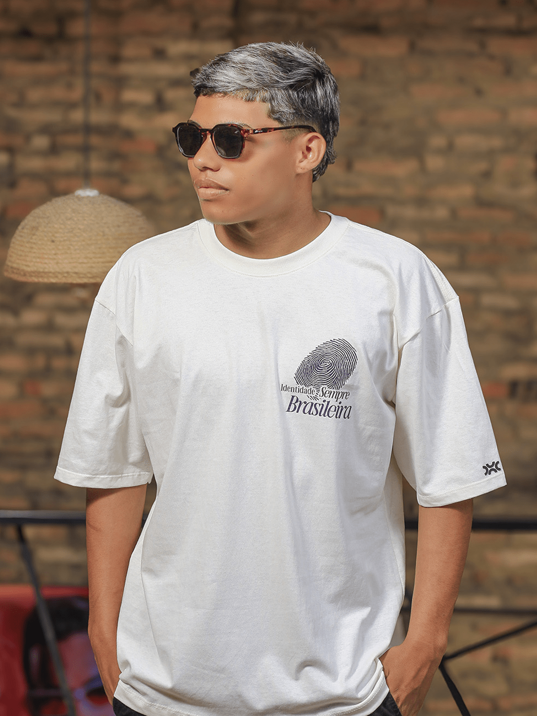 Camiseta Over Identidade Sempre Brasileira