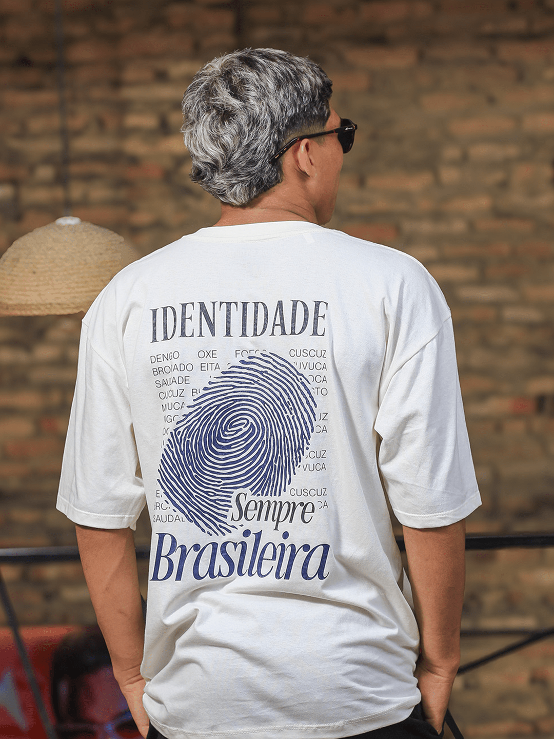 Camiseta Over Identidade Sempre Brasileira