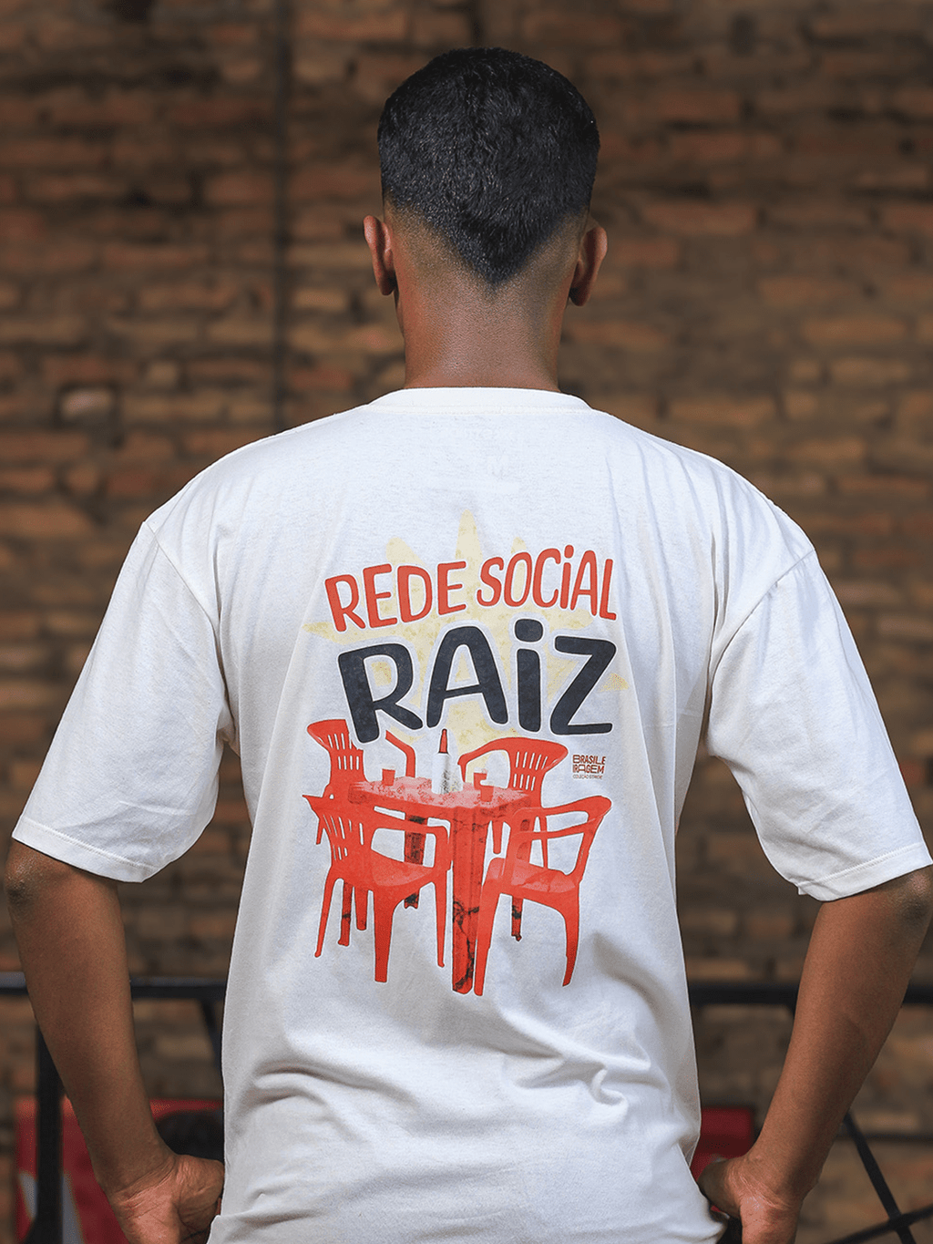 Camiseta Over Rede Social Raiz