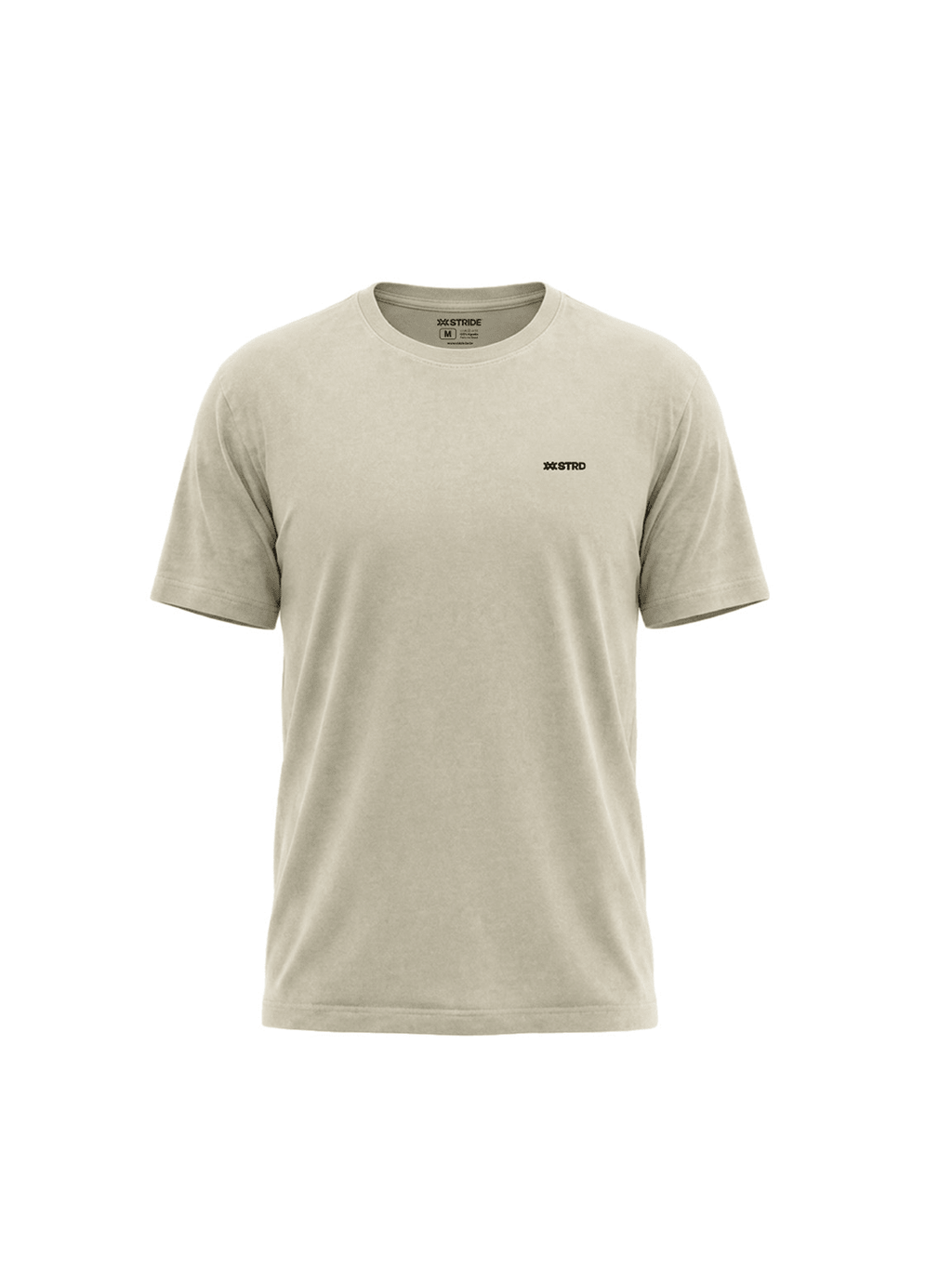 Camiseta Regular Estonada Creme