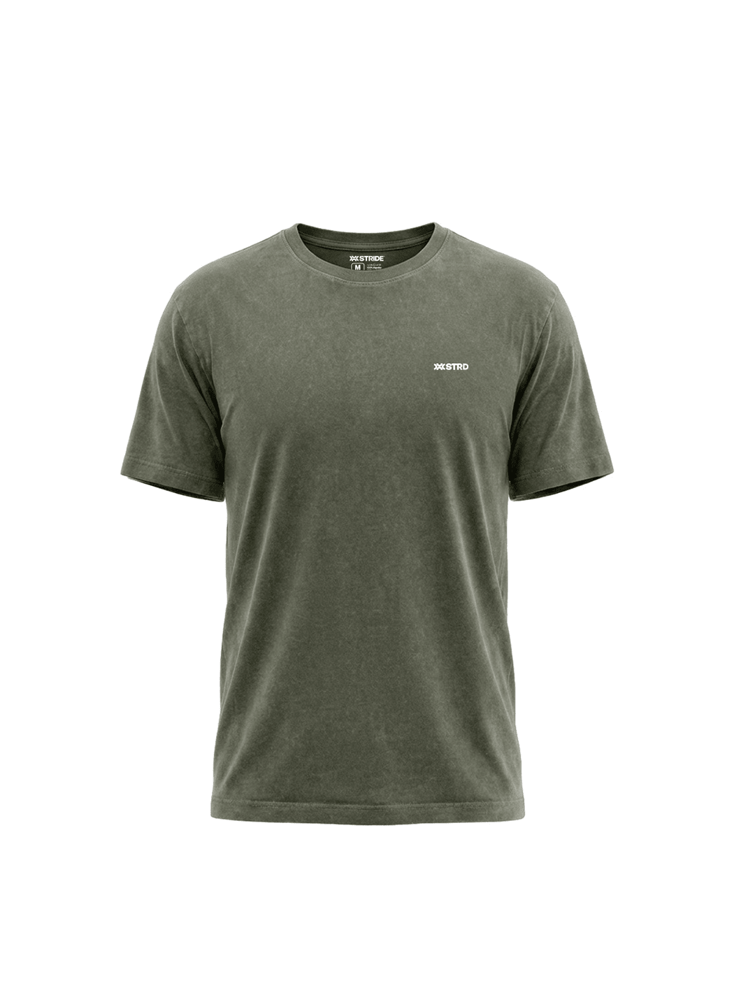 Camiseta Regular Estonada Verde